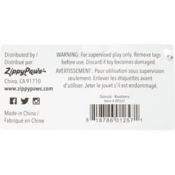 ZippyPaws Donutz Squeaky Plush No Stuffing Dog Toy -Pup Haven Sales Store 104035 PT3. AC SS1800 V1523637306