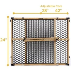 Safety 1st Nature Next Bamboo Pet Gate 9 Safety 1st Nature Next Bamboo Pet Gate -Pup Haven Sales Store 109217 PT3. AC SS1800 V1483641250
