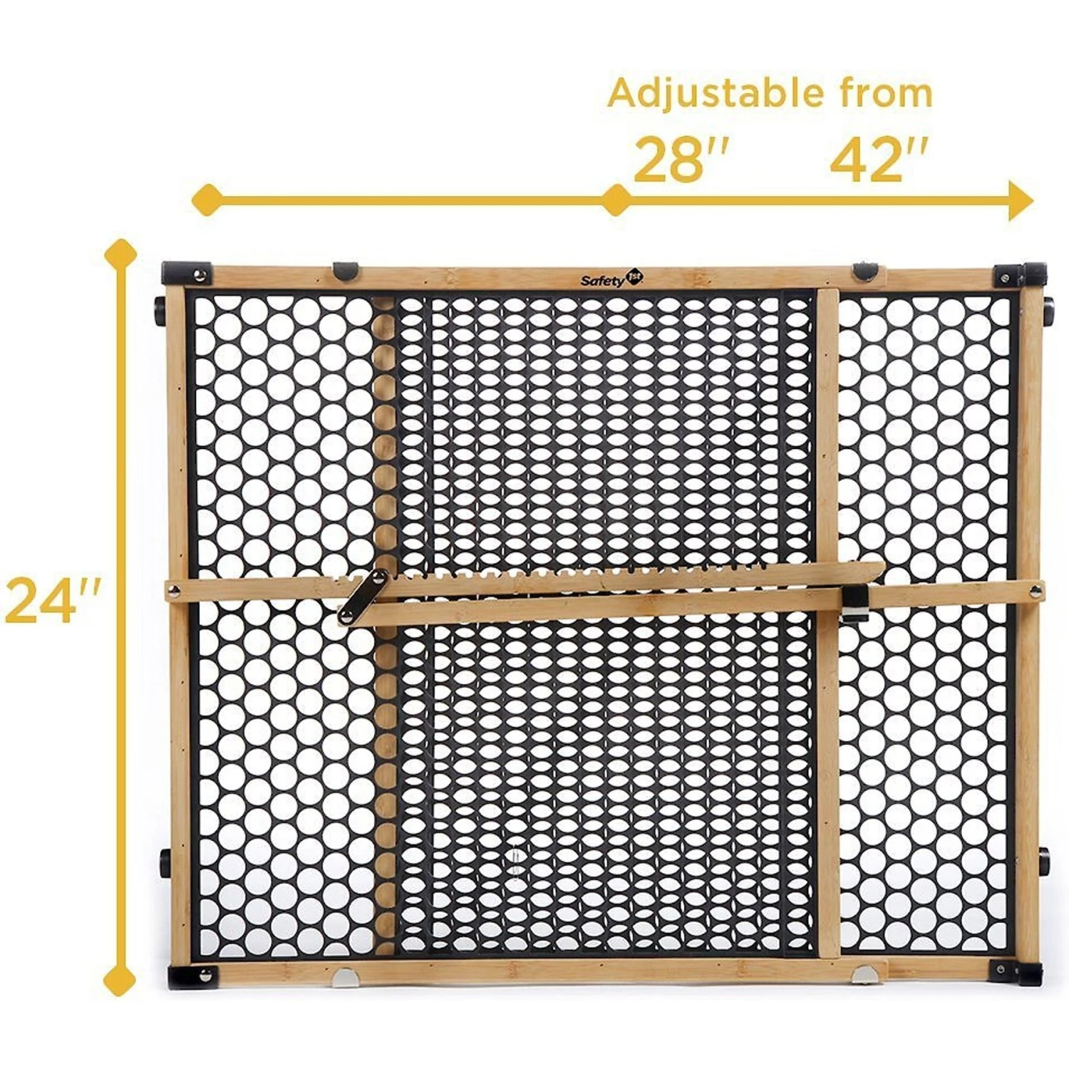 Safety 1st Nature Next Bamboo Pet Gate 4 Safety 1st Nature Next Bamboo Pet Gate - Image 4
