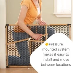 Safety 1st Nature Next Bamboo Pet Gate 10 Safety 1st Nature Next Bamboo Pet Gate -Pup Haven Sales Store 109217 PT4. AC SS1800 V1483641250