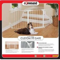 Command Pet Products Auto Closing Custom Fit Pet Gate, White 9 Command Pet Products Auto Closing Custom Fit Pet Gate, White -Pup Haven Sales Store 109330 PT5. AC SS1800 V1627687580