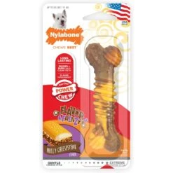 Nylabone Power Chew Flavor Frenzy Cheesesteak Flavored Dog Chew Toy