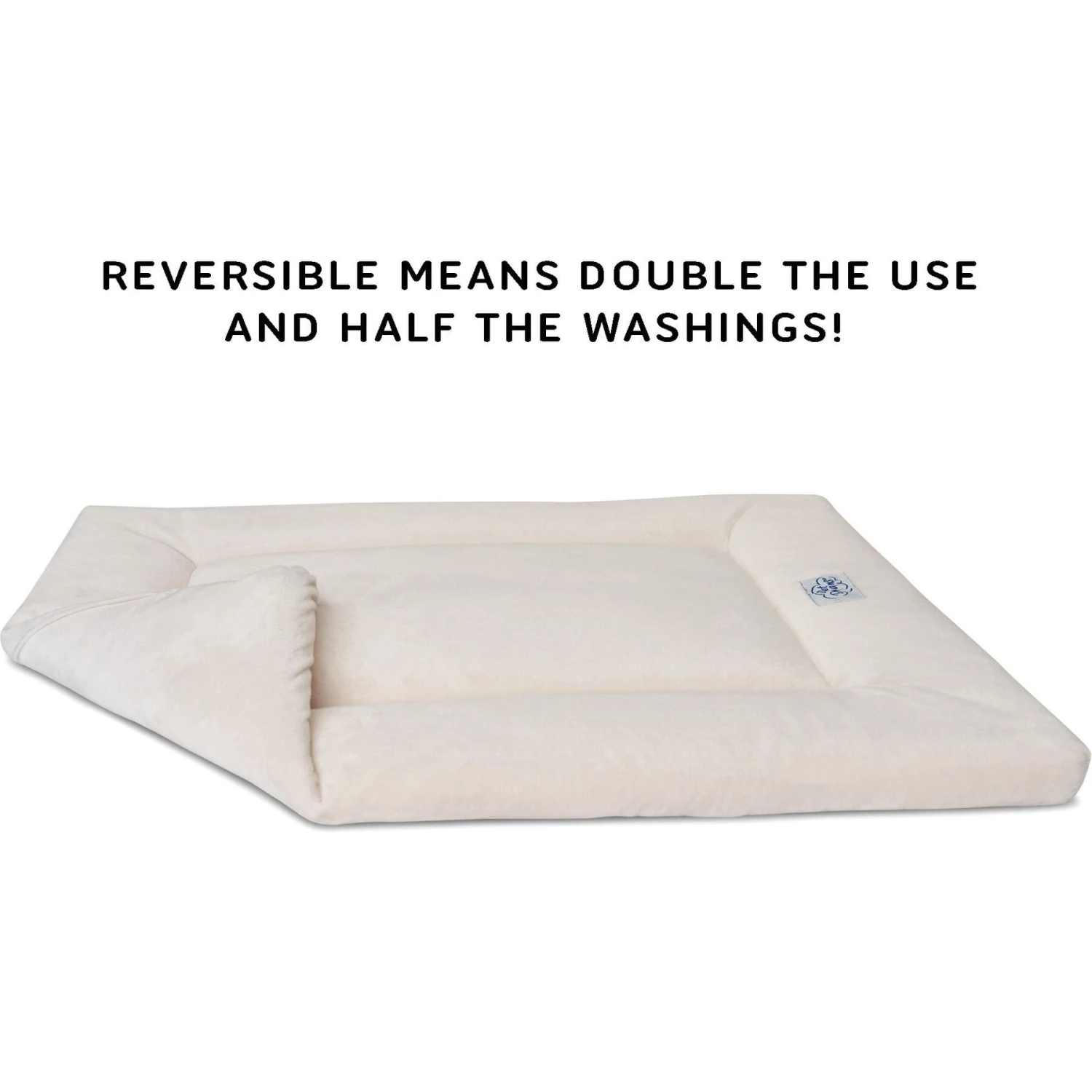 Pet Dreams Sleep-eez Plush Reversible Dog Crate Mat 5 Pet Dreams Sleep-eez Plush Reversible Dog Crate Mat - Image 5