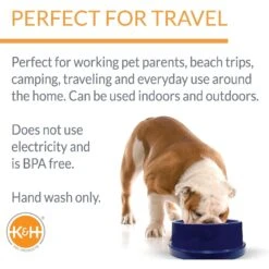 K&H Pet Products Coolin' Bowl Plastic Dog & Cat Bowl 10 K&H Pet Products Coolin' Bowl Plastic Dog & Cat Bowl -Pup Haven Sales Store 113690 PT3. AC SS1800 V1637624192