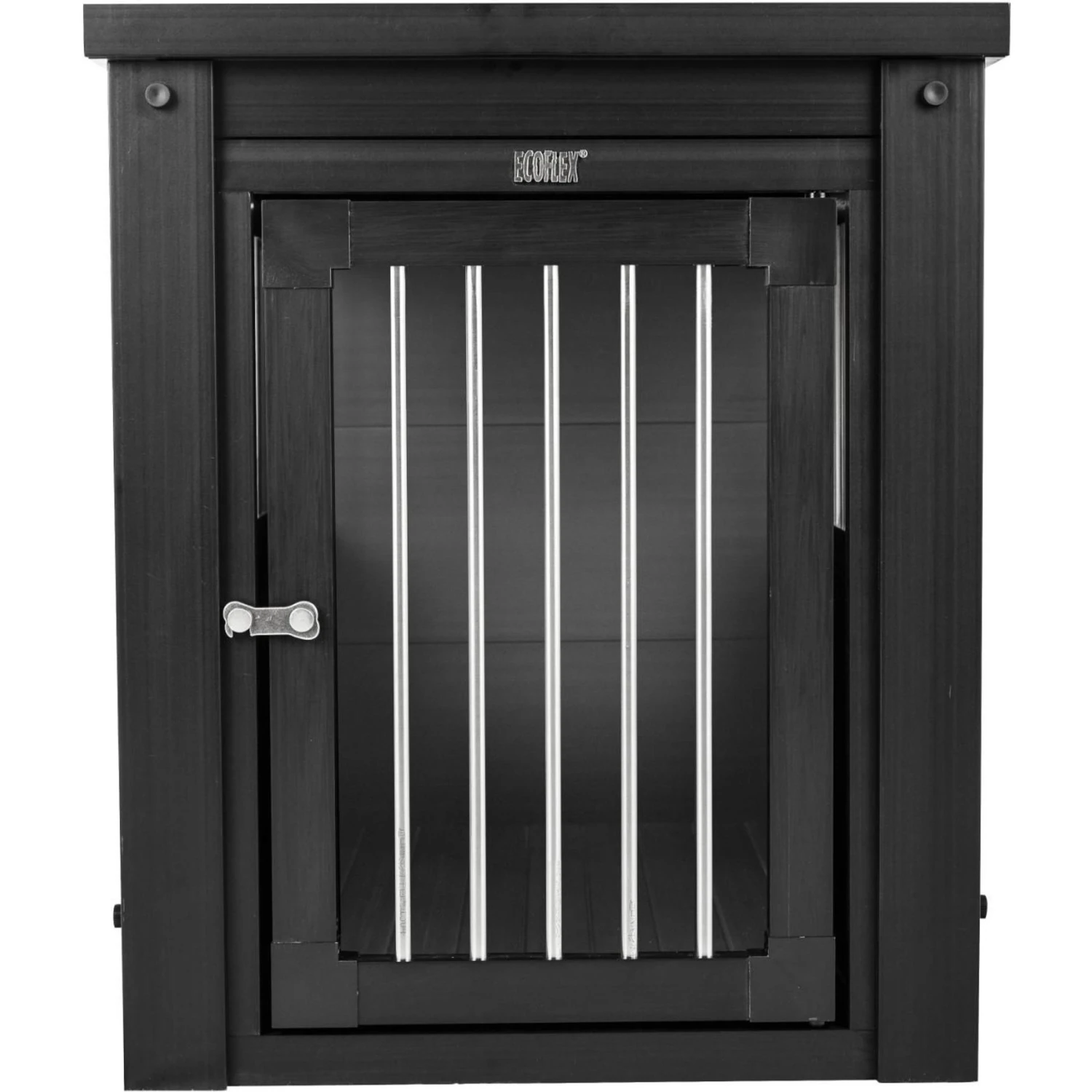 New Age Pet EcoFLEX Single Door Furniture Style Dog Crate & End Table 2 New Age Pet EcoFLEX Single Door Furniture Style Dog Crate & End Table - Image 2