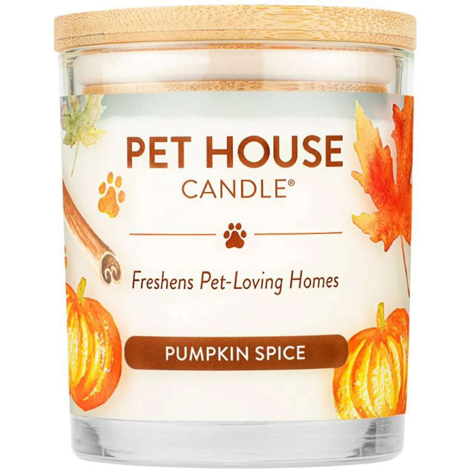 Pet House Pumpkin Spice Natural Plant-Based Wax Candle 1 Pet House Pumpkin Spice Natural Plant-Based Wax Candle