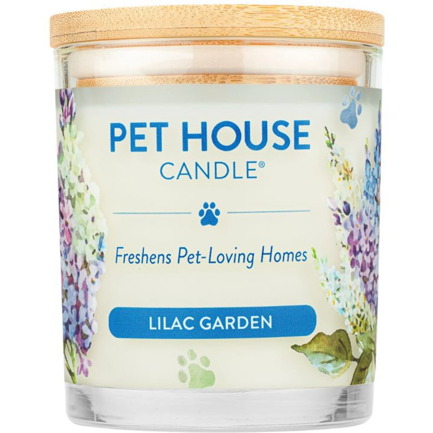 Pet House Lilac Garden Natural Plant-Based Wax Candle 1 Pet House Lilac Garden Natural Plant-Based Wax Candle