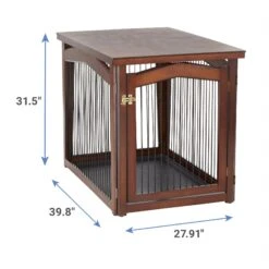 Merry Products 2-in-1 Configurable Single Door Furniture Style Dog Crate & Gate 11 Merry Products 2-in-1 Configurable Single Door Furniture Style Dog Crate & Gate -Pup Haven Sales Store 118024 PT2. AC SS1800 V1566320681