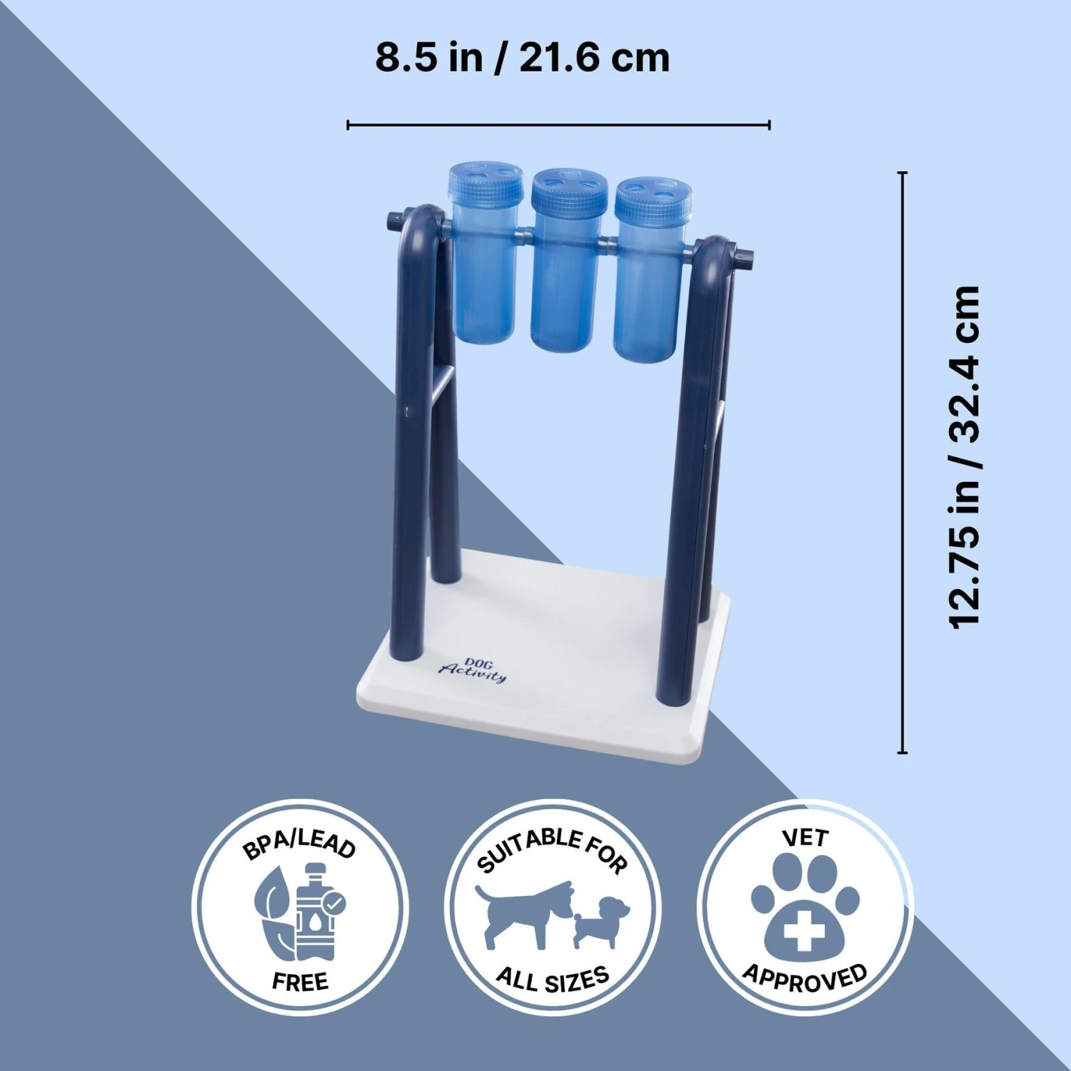 TRIXIE Mad Scientist Turn Around Activity Strategy Game Dog Toy, Level 2 4 TRIXIE Mad Scientist Turn Around Activity Strategy Game Dog Toy, Level 2 - Image 4