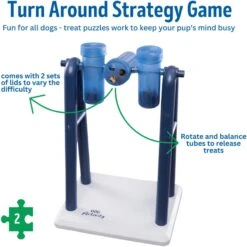 TRIXIE Mad Scientist Turn Around Activity Strategy Game Dog Toy, Level 2 13 TRIXIE Mad Scientist Turn Around Activity Strategy Game Dog Toy, Level 2 -Pup Haven Sales Store 118935 PT5. AC SS1800 V1686329923