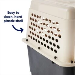Frisco Plastic Dog & Cat Kennel, Almond & Black 10 Frisco Plastic Dog & Cat Kennel, Almond & Black -Pup Haven Sales Store 120138 PT3. AC SS1800 V1667228948