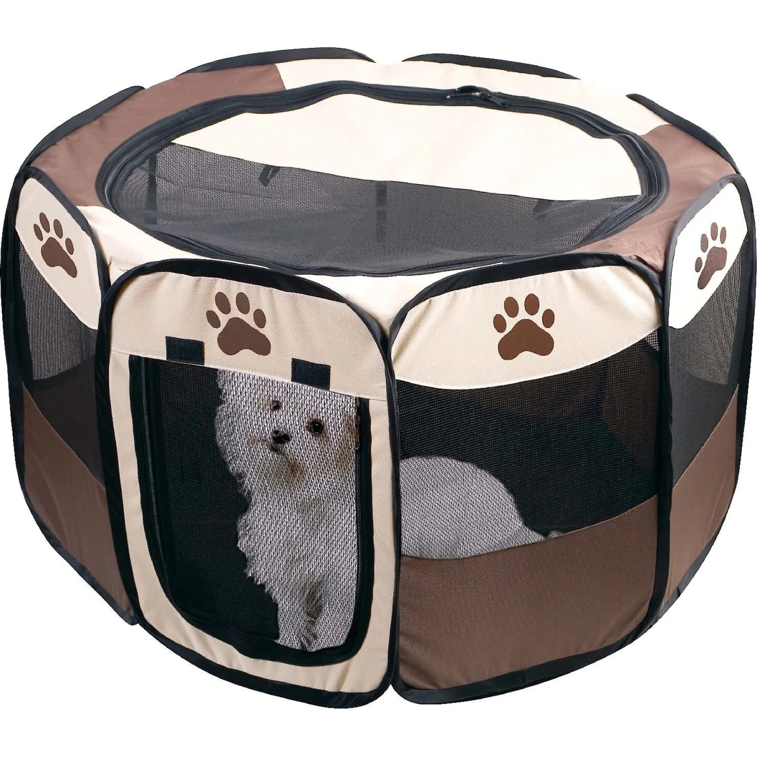 Etna Pet Store Portable Soft-sided Dog & Cat Playpen 4 Etna Pet Store Portable Soft-sided Dog & Cat Playpen - Image 4