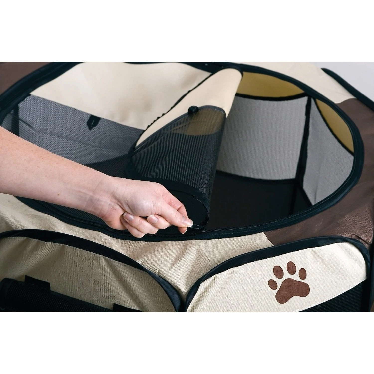Etna Pet Store Portable Soft-sided Dog & Cat Playpen 5 Etna Pet Store Portable Soft-sided Dog & Cat Playpen - Image 5