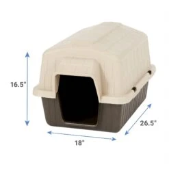 Aspen Pet Petbarn 3 Plastic Dog House 7 Aspen Pet Petbarn 3 Plastic Dog House -Pup Haven Sales Store 125280 PT2. AC SS1800 V1564754861