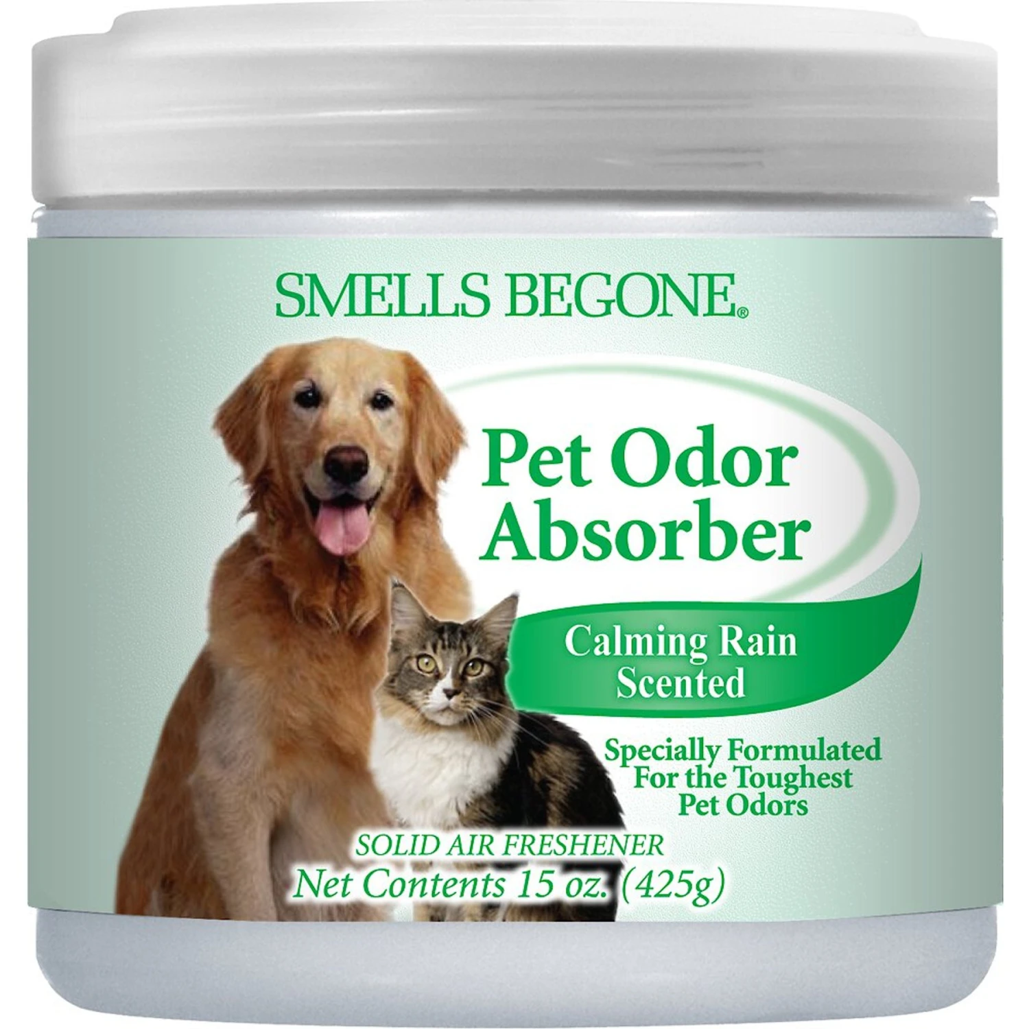 Smells Begone Calming Rain Pet Odor Absorbing Solid Gel 1 Smells Begone Calming Rain Pet Odor Absorbing Solid Gel