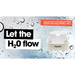 Dog Mate Large Fresh Water Plastic Dog & Cat Fountain, 192-oz -Pup Haven Sales Store 127457 PT2. AC SS1800 V1663714465