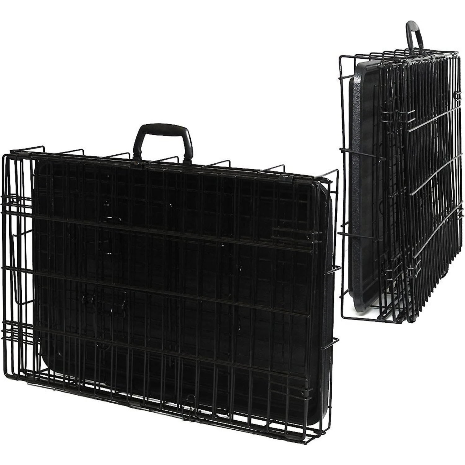 Paws & Pals Oxgord Double Door Collapsible Wire Dog Crate 9 Paws & Pals Oxgord Double Door Collapsible Wire Dog Crate - Image 9