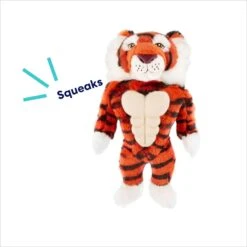 Frisco Tiger Muscle Plush Squeaky Dog Toy 8 Frisco Tiger Muscle Plush Squeaky Dog Toy -Pup Haven Sales Store 147080 PT2. AC SS1800 V1695670751