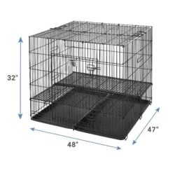 MidWest Double Door Collapsible Wire Puppy Crate -Pup Haven Sales Store 148953 PT2. AC SS1800 V1586805473