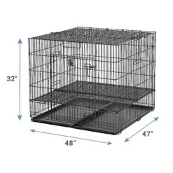 MidWest Double Door Collapsible Wire Puppy Crate -Pup Haven Sales Store 148953 PT5. AC SS1800 V1586805104