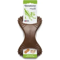 Benebone Peanut Butter Flavor Dental Tough Dog Chew Toy -Pup Haven Sales Store 151533 PT2. AC SS1800 V1612395140