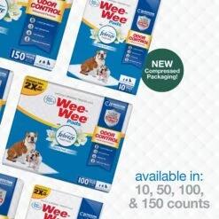 Four Paws Wee-Wee Odor Control With Febreze Freshness Dog Pads -Pup Haven Sales Store 151622 PT8. AC SS1800 V1685650570
