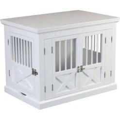 Merry Products 3-Door Furniture Style Dog Crate -Pup Haven Sales Store 154137 PT3. AC SS1800 V1569026013