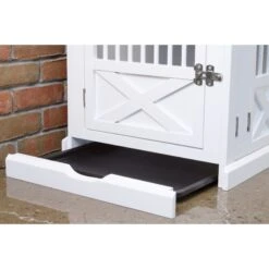 Merry Products 3-Door Furniture Style Dog Crate -Pup Haven Sales Store 154137 PT7. AC SS1800 V1540396645