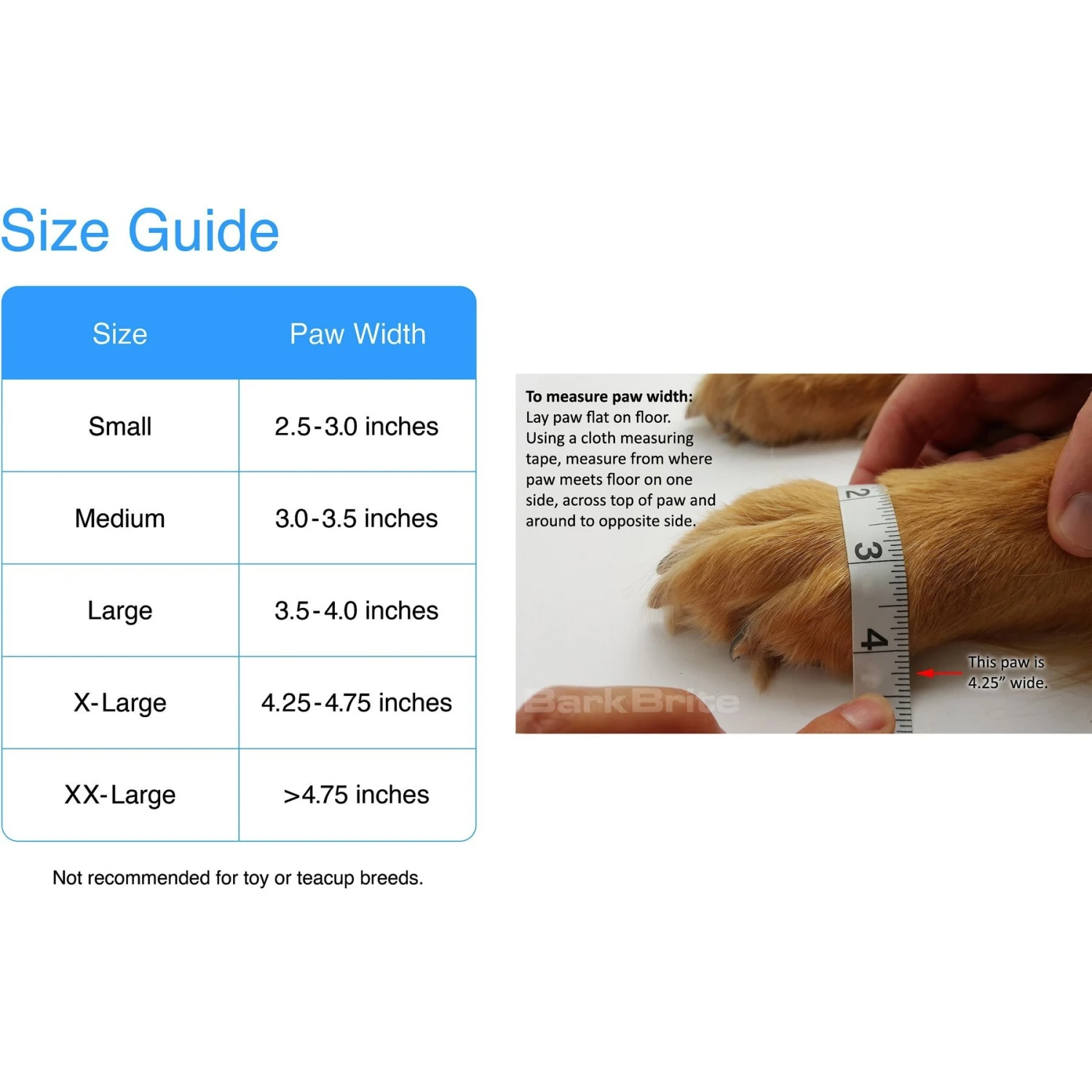 Bark Brite All Weather Reflective Neoprene Dog Boots, 4 Count 2 Bark Brite All Weather Reflective Neoprene Dog Boots, 4 Count - Image 2