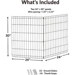 MidWest Universal Playpen Extension Kit, 2-Panels 9 MidWest Universal Playpen Extension Kit, 2-Panels -Pup Haven Sales Store 156720 PT3. AC SS1800 V1582319611