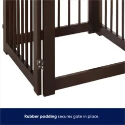 Frisco Deluxe Configurable 4-Panel Wood Dog Gate 14 Frisco Deluxe Configurable 4-Panel Wood Dog Gate -Pup Haven Sales Store 156793 PT7. AC SS1800 V1671203056