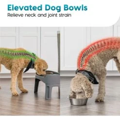 IRIS USA Elevated Dog Feeder With Attachable Feet 12 IRIS USA Elevated Dog Feeder With Attachable Feet -Pup Haven Sales Store 156889 PT5. AC SS1800 V1552318325