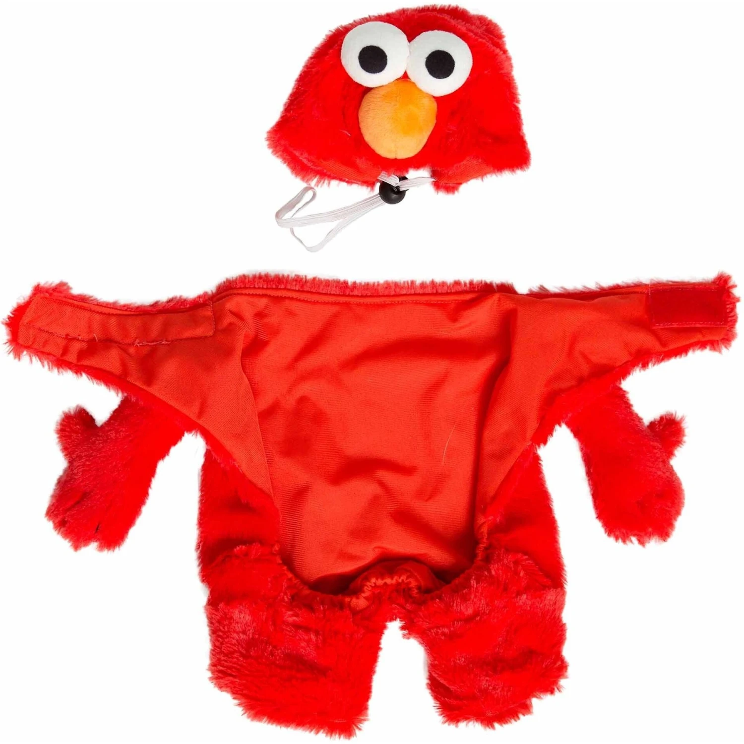 Pet Krewe Sesame Street Elmo Dog & Cat Costume 5 Pet Krewe Sesame Street Elmo Dog & Cat Costume - Image 5
