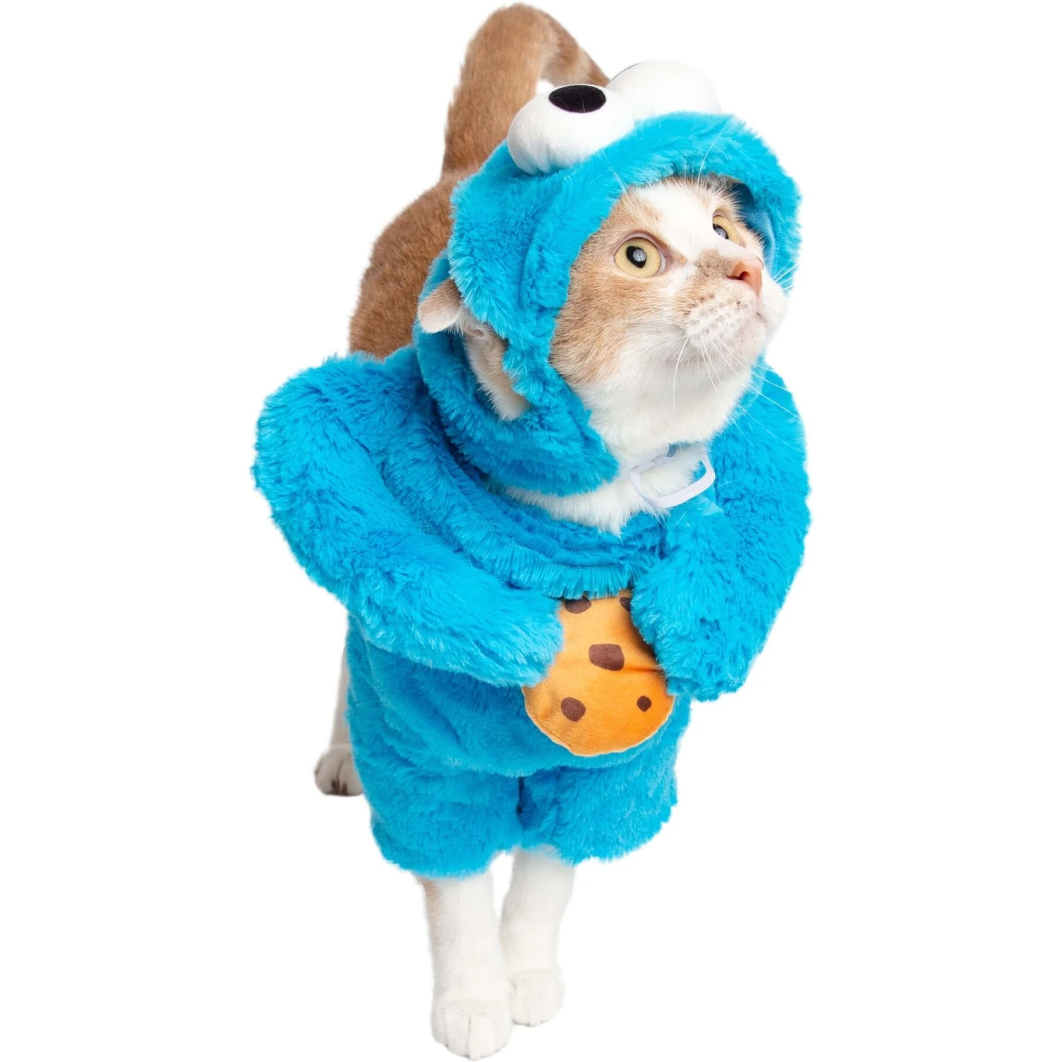 Pet Krewe Sesame Street Cookie Monster Dog & Cat Costume 3 Pet Krewe Sesame Street Cookie Monster Dog & Cat Costume - Image 3