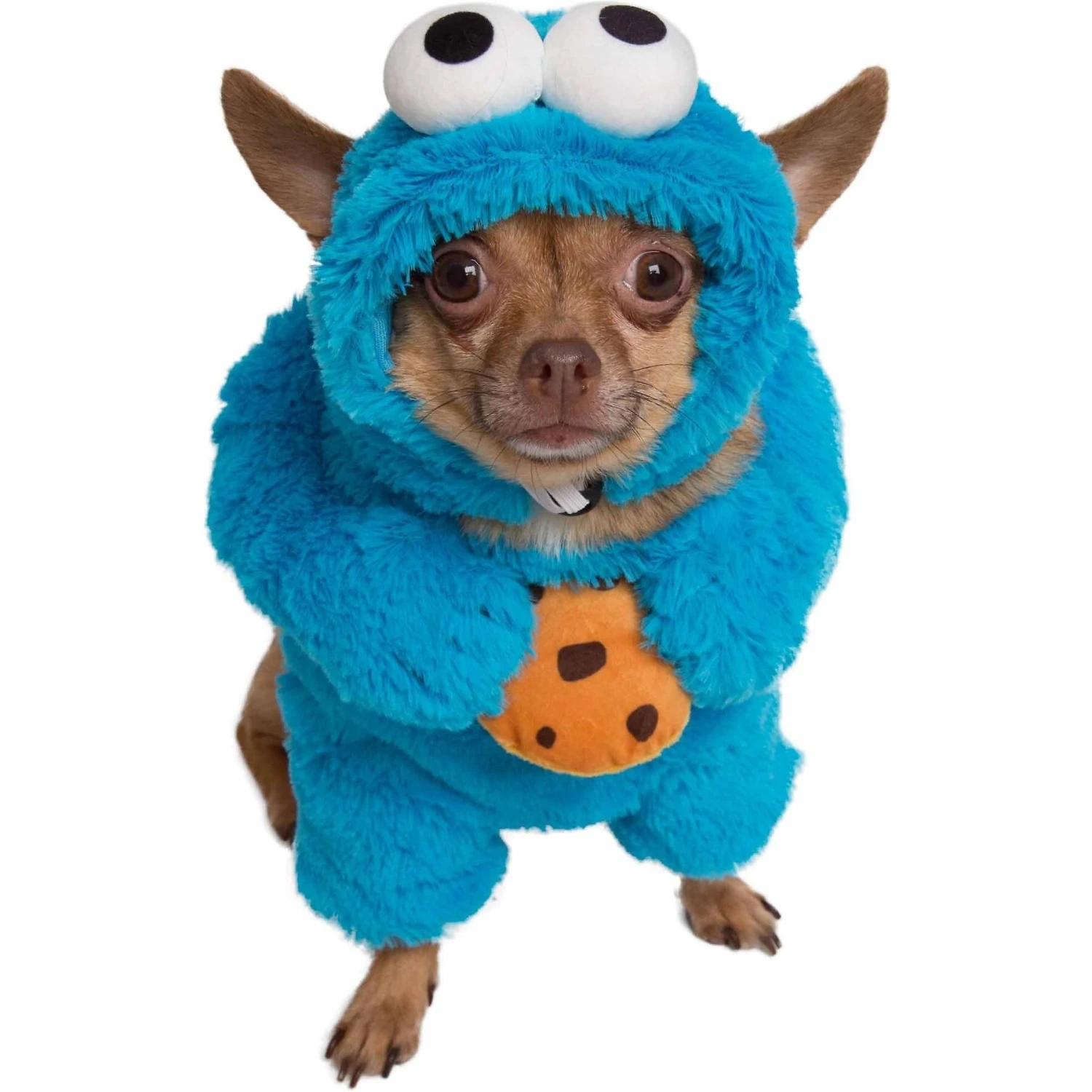 Pet Krewe Sesame Street Cookie Monster Dog & Cat Costume 4 Pet Krewe Sesame Street Cookie Monster Dog & Cat Costume - Image 4