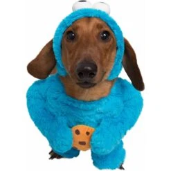 Pet Krewe Sesame Street Cookie Monster Dog & Cat Costume 12 Pet Krewe Sesame Street Cookie Monster Dog & Cat Costume -Pup Haven Sales Store 157695 PT4. AC SS1800 V1569004926