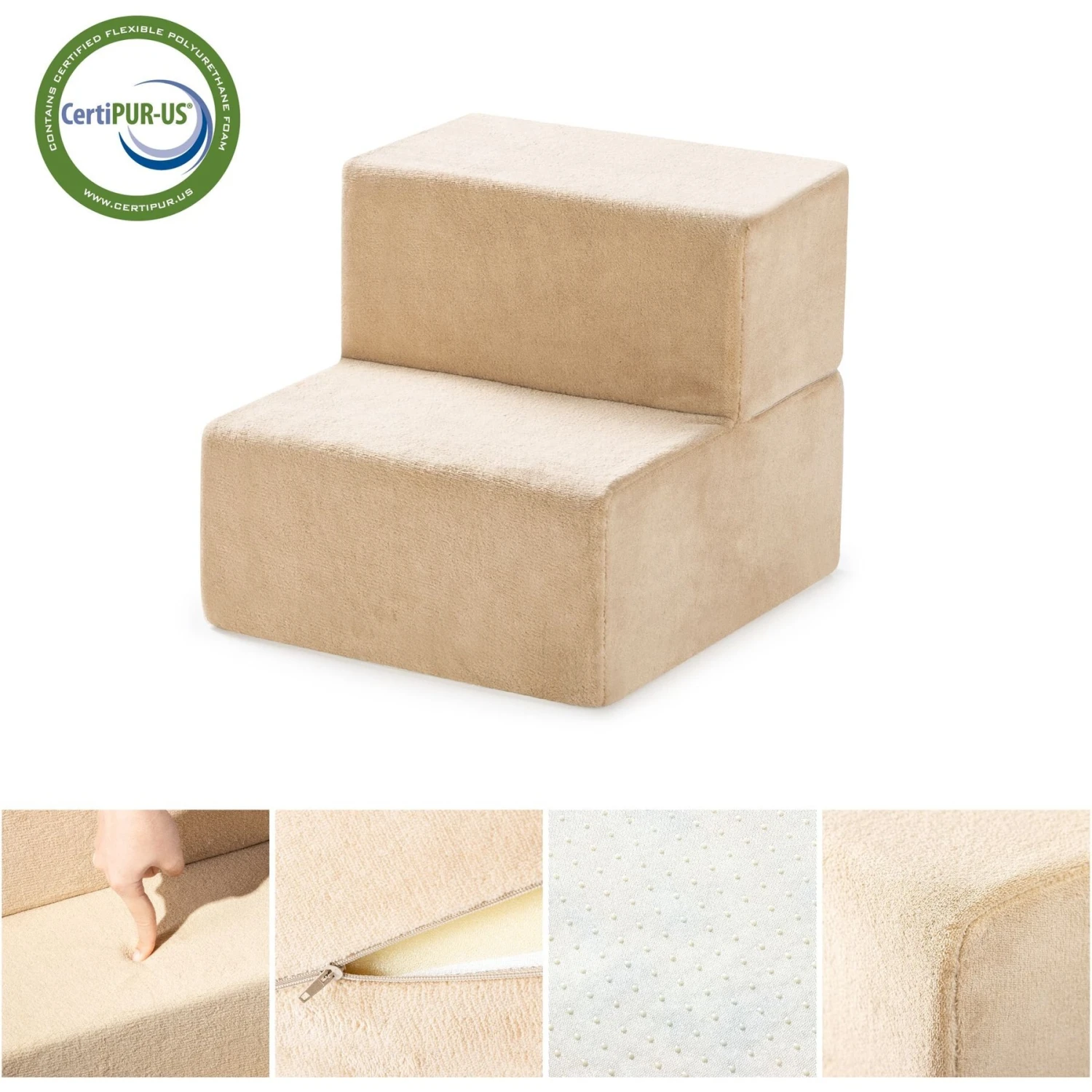 Zinus Comfort Cat & Dog Stairs 4 Zinus Comfort Cat & Dog Stairs - Image 4