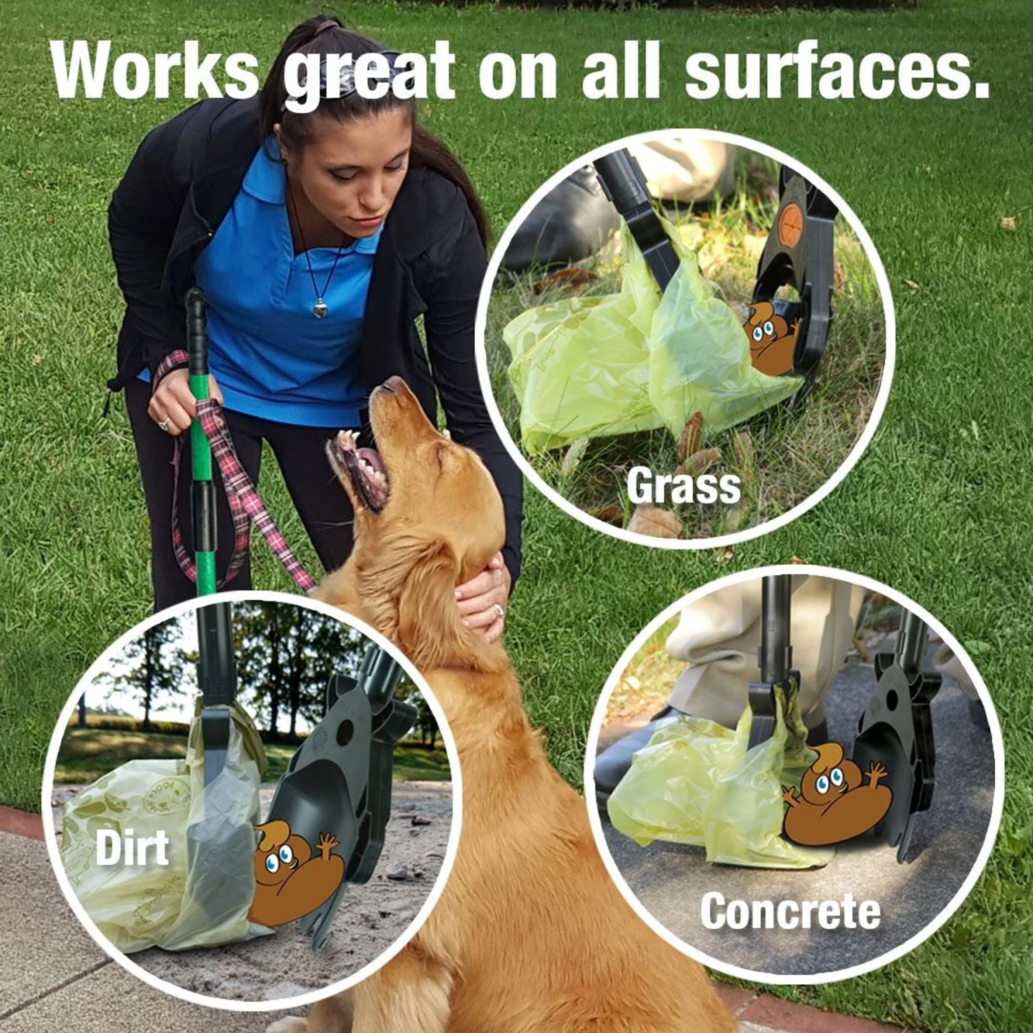 Pooch Approved Products GoGo Stik E-Z Clean Pooper Scooper Set 2 Pooch Approved Products GoGo Stik E-Z Clean Pooper Scooper Set - Image 2