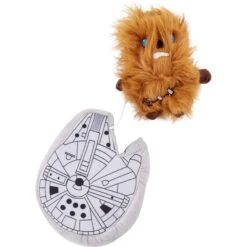Fetch For Pets Star Wars Chewbacca M. Falcon Squeaky Plush Dog Toy 7 Fetch For Pets Star Wars Chewbacca M. Falcon Squeaky Plush Dog Toy -Pup Haven Sales Store 160846 PT2. AC SS1800 V1558558482