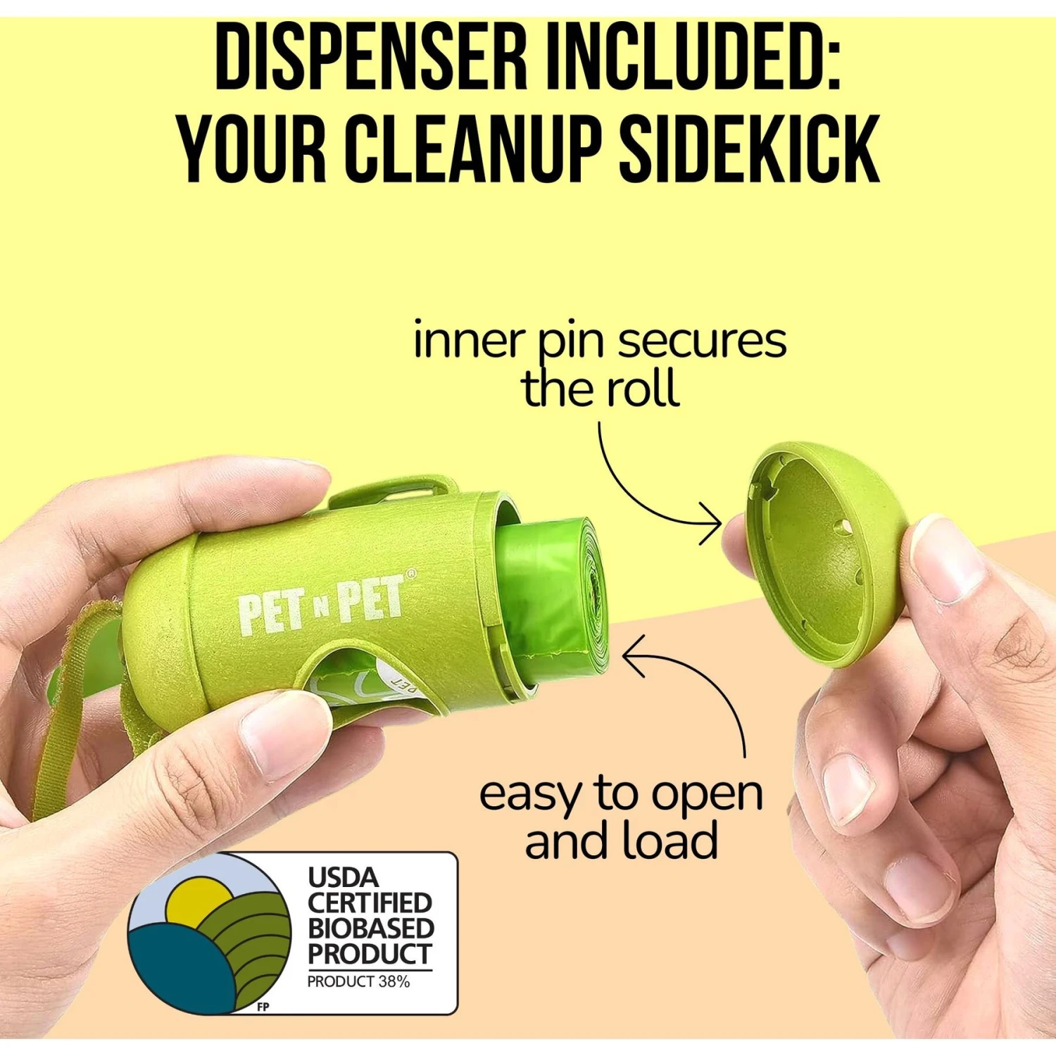 PET N PET Dog Poop Bags & Dispenser 3 PET N PET Dog Poop Bags & Dispenser - Image 3