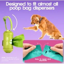 PET N PET Lavender Scented Dog Poop Bags 9 PET N PET Lavender Scented Dog Poop Bags -Pup Haven Sales Store 169774 PT2. AC SS1800 V1689355753