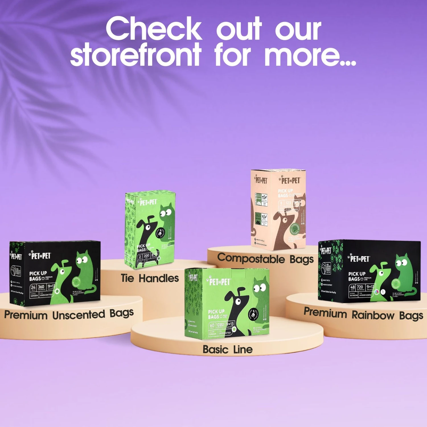 PET N PET Lavender Scented Dog Poop Bags 7 PET N PET Lavender Scented Dog Poop Bags - Image 7