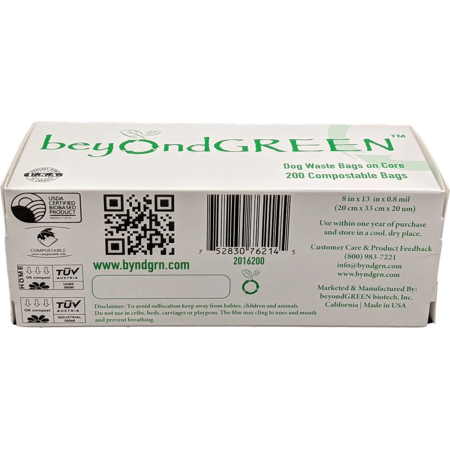 BeyondGREEN Plant-Based Dog Waste Bags 4 BeyondGREEN Plant-Based Dog Waste Bags - Image 4