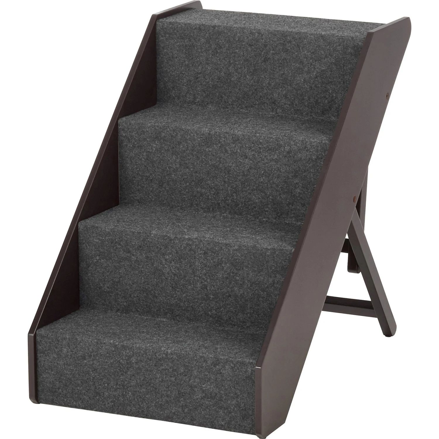 Arf Pets Foldable Dog & Cat Stairs, Black 3 Arf Pets Foldable Dog & Cat Stairs, Black - Image 3