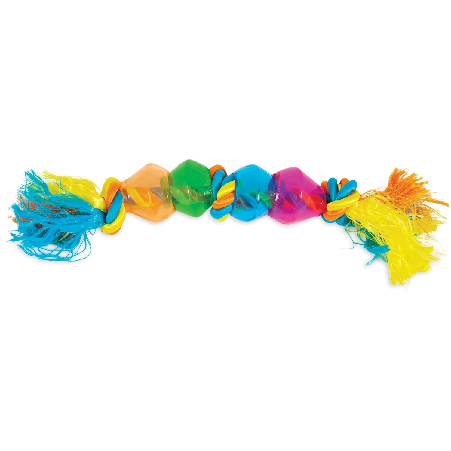 JW Pet Triple Knot Treat Pod Dog Toy 2 JW Pet Triple Knot Treat Pod Dog Toy - Image 2