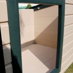 New Age Pet ECOFLEX Rustic Lodge Style Outdoor Dog House 8 New Age Pet ECOFLEX Rustic Lodge Style Outdoor Dog House -Pup Haven Sales Store 175311 PT2. AC SS1800 V1563893519