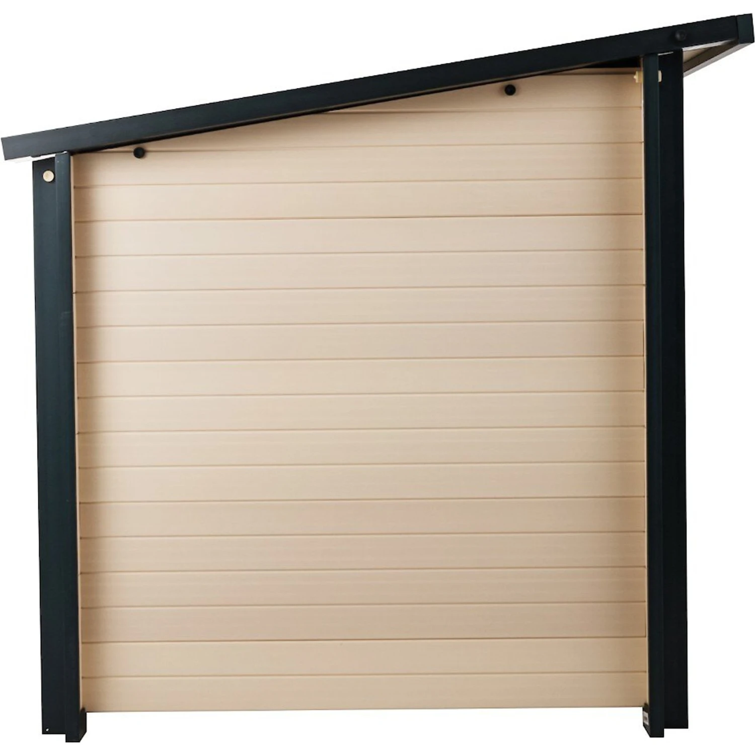 New Age Pet ECOFLEX Rustic Lodge Style Outdoor Dog House 6 New Age Pet ECOFLEX Rustic Lodge Style Outdoor Dog House - Image 6