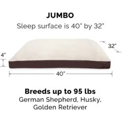 FurHaven Faux Sheepskin & Suede Deluxe Pillow Cat & Dog Bed With Removable Cover 8 FurHaven Faux Sheepskin & Suede Deluxe Pillow Cat & Dog Bed With Removable Cover -Pup Haven Sales Store 176035 PT3. AC SS1800 V1669412475