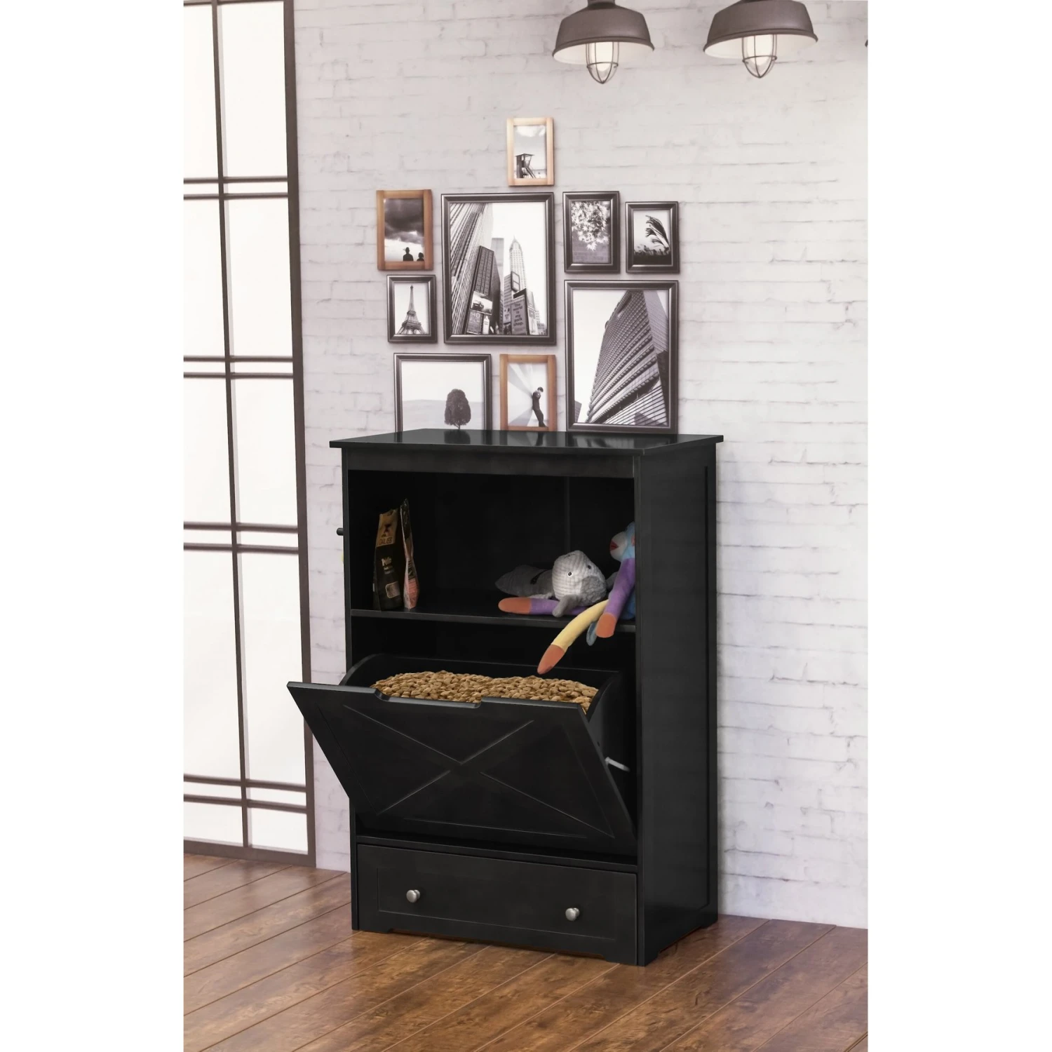 ZooVilla Windsor Elevated Dog & Cat Bowls & Storage 6 ZooVilla Windsor Elevated Dog & Cat Bowls & Storage - Image 6