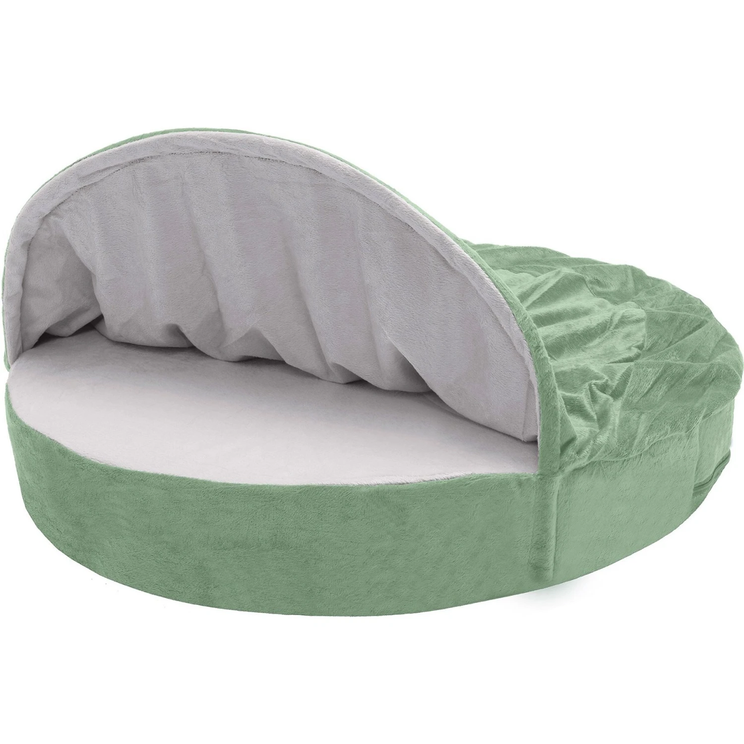 FurHaven Microvelvet Snuggery Gel Top Covered Cat & Dog Bed With Removable Cover 3 FurHaven Microvelvet Snuggery Gel Top Covered Cat & Dog Bed With Removable Cover - Image 3